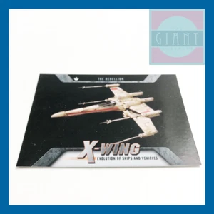 2016 Topps Star Wars Evolution Ships EV-3 X-Wing Insert A New Hope - Picture 1 of 2