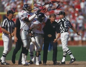 Autographed JERRY GLANVILLE Atlanta Falcons 8x10 Photo w/COA - Picture 1 of 1
