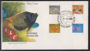 Australia Scott 554/7 FDC- Marine Life - Picture 1 of 1