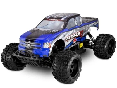 RAMPAGE XT HUGE 1/5 SCALE GASOLINE RC MONSTER TRUCK 30cc 2-STROKE ENGINE RTR - Image 1 of 4