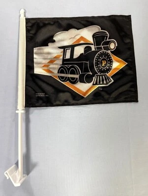 PURDUE BOILERMAKERS NCAA 20" 2 SIDED CAR FLAG TRUCK AUTO WINDOW FLAG FREE SHIP - Image 1 of 2