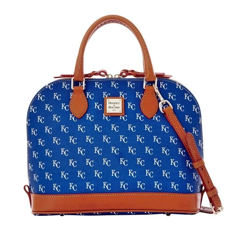 MLB Dooney & Bourke Kansas City Royals Zip Zip Satchel Purse Cover