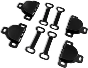 Sewing Hooks and Eyes Closure for Bra Trousers Skirt Dress Metal Black Hooks & E - Picture 1 of 7