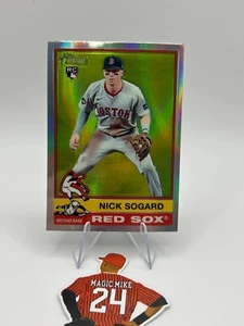 Nick Sogard Rookie 2025 Topps Heritage 133 Chrome Refractor RC FREE SHIPPING - Picture 1 of 2