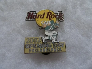 Hard Rock Cafe Pin Philadelphia 2002 Opening Day Football - Picture 1 of 1