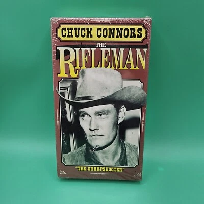 THE RIFLEMAN VHS CHUCK CONNORS Brand New Sealed THE SHARPSHOOTER RARE Vintage - Image 1 of 3
