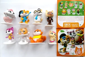 SBox Sweet & Toy 44 Cats  " Komplettsatz "  8 BPZ 2024  4,5 - 6 cm gross - Bild 1 von 2