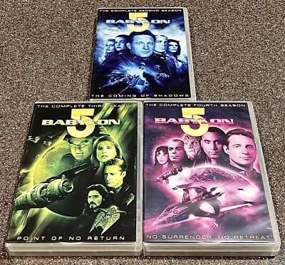 Babylon 5: The Complete 2nd, 3rd & 4th Season DVD Sets - FULLY TESTED!! - Image 1 of 4