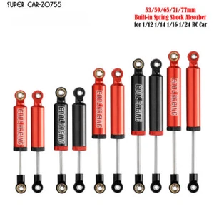 Amortiguador de aleación 53/59/65/71/77 para RC 1/16 1/18 1/24TRAXXAS ARRMA HPI axial - Imagen 1 de 29