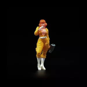 1/64 Szene Requisiten Beauty Overall Mädchen Miniaturen Figuren für Autos Fahrzeuge Spielzeug - Bild 1 von 8