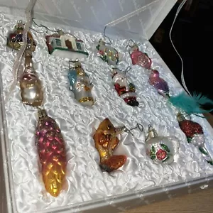Colección de adornos de árbol de Navidad del Viejo Mundo Merck Familys con caja original 2004 - Imagen 1 de 24