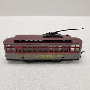 Ahm Municipal Ry. 354 Ho Electric Trolley Locomotive Train Engine - Picture 1 of 4
