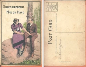 Romance, tengo correo importante a mano, 1907-15 - Imagen 1 de 1