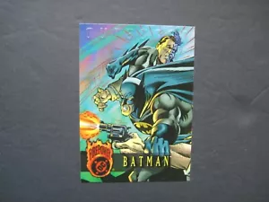 BATMAN OUTBURST CARD #03 Embossed File Name: Batman 1996 Fleer Skybox - Picture 1 of 1