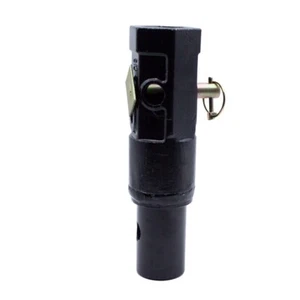 Heavy Duty Auger Bit Adapter Conversion 2 inch female Hex to 2-9/16" Male Round - Picture 1 of 6