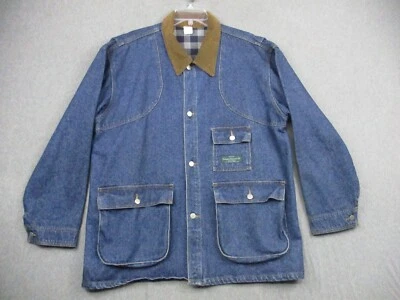 Chaqueta Abrigo Vintage Covington Industries Tareas XL Denim Peso Pesado Granero EE. UU. Foto 1 de 4