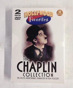 Chaplin Collection - 2 Pack: 18 Films on DVD Hollywood Favorites NEW w/ PKG TEAR - Picture 1 of 2