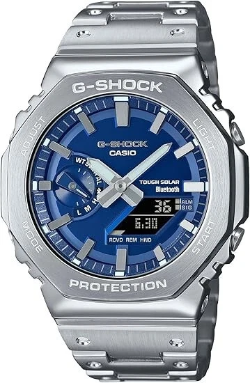 CASIO G-SHOCK GM-B2100AD-2AJF Blue Full Metal Analog Digital Men's Watch F/S