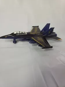 X-Planes 6,5" Marina de EE. UU. F-18 Hornet Azul Angel Jet Diecast por Play Maker juguetes. - Imagen 1 de 7