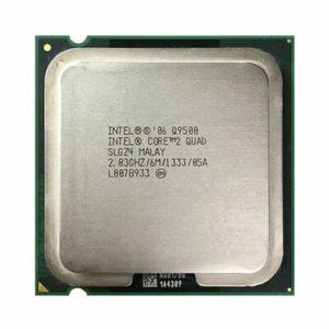 Intel Core 2 Quad Q9500 CPU Quad-Core 2.83GHz/6M/1333 SLGZ4 LGA775 CPU Processor - Picture 1 of 1