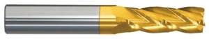 1.5mm 4FL SE REG (5mm LOC) TiN Carbide End Mill, MTC-61999 - Picture 1 of 1