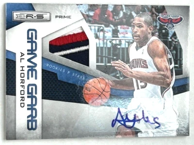 2010-11 Rookies & Stars Game Garb Prime Jersey Relic Auto /25 Al Horford Hawks - Image 1 of 2