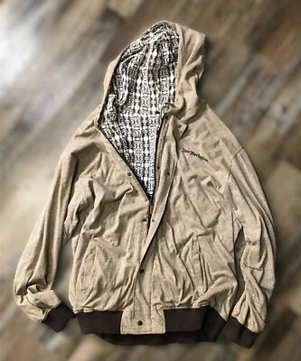 Chaqueta con Capucha Live Mechanics 2x Kingston Souljah Marrón Reversible - Rara  Foto 1 de 4