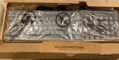 DELL CN-ORKRON Keyboard Black Corded  KB216-BK-US - Image 1 of 4