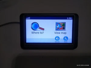Garmin Nuvi 260W Touchscreen GPS Navigation Tested No Accessories - Picture 1 of 7