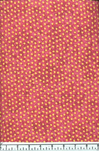 From A to Z - Yellow Polka Dots Quilt Fabric - Fat Quarter - Picture 1 of 1