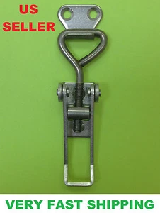 Toggle Latch / Lock Small Size (Adjustable type) Stainless Steel. # 34000132 - Picture 1 of 5