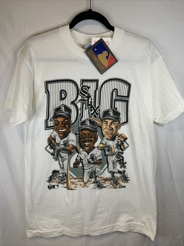 VTG 90s Salem Chicago White Sox Thomas Raines Ventura T Shirt Mens M Big Stix Cover