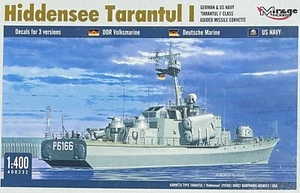 1/400 Cold War Missile Boat: Tarantual I Hiddensee  [ DDR] #40232 :MIRAGE - Picture 1 of 1