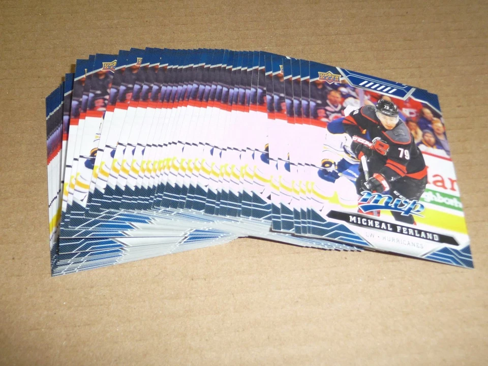 2019/20 Upper Deck MVP BOX SET BLUE LOT OF 44 MICAHEL FERLAND HURRICANES #156 - Image 1 of 1