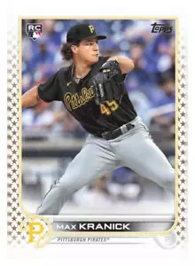 2022 Topps #325 Max Kranick Gold Star RC - Foto 1 di 2