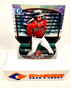 2023 Bowman Chrome - Prospects  Mojo Refractor #BCP-249 Druw Jones (RC) - Picture 1 of 2