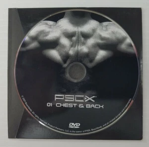P90X - BEACHBODY #01 "Chest & Back" Replacement Disc ONLY - Imagen 1 de 1