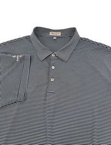 Peter Millar Shirt XXL Short Sleeve Polo Summer Comfort PlainsCapital Bank - Picture 1 of 8
