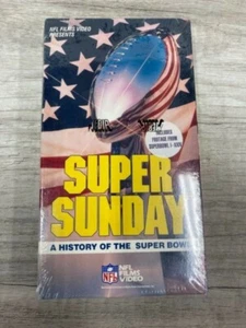 Super Sunday NFL A History of the Super Bowl VHS nfl films - Picture 1 of 4