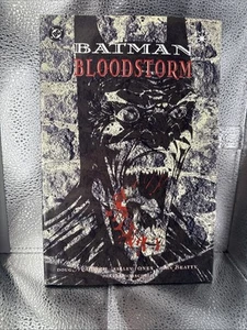 BATMAN Bloodstorm Hardcover DC Horror Comics 1994 Vampires w/ Dust Cover - Picture 1 of 8