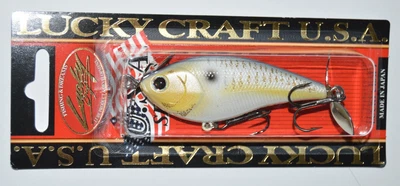 Lucky Craft Kelly J Cebo Flotante Doble Propulsión 2.75" Oro Threadfin Shad Foto 1 de 2