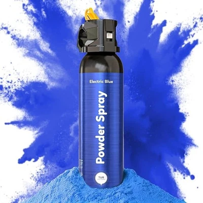 Blue Smoke Bomb Powder Cannon - Biodegradable Gender Reveal Fire Extinguisher - Image 1 of 4