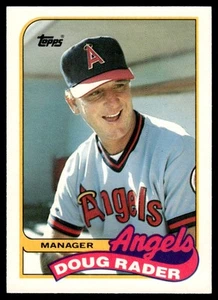 1989 Topps Traded Doug Rader California Angels #99T - Picture 1 of 2