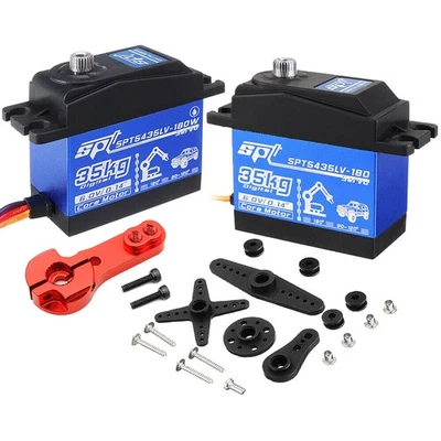 35KG  Large Torque Metal Gear Digital Servo für 1/8 1/10 RC SCX10 TRX4 D90 Auto - Bild 1 von 4