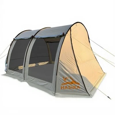 Carpas para Camping 4/6 Personas Grandes Malla Ventanas Impermeable Familia Camping Tienda  Foto 1 de 4