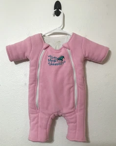 Baby Merlin's Magic Schlafanzug Gr. Small rosa Fleece Innenschicht 100% Baumwolle - Bild 1 von 11