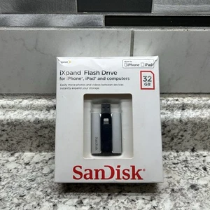 SANDISK iXpand Mini Flash Drive 32gb Expansion for iPhone, iPad, Mac Computers - Photo 1/2