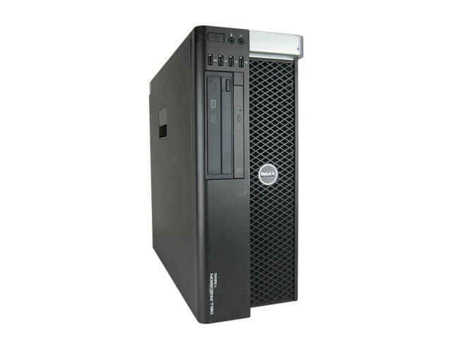 Dell Precision T7600 Intel Xeon E2620 @2.0GHz 32GB RAM 2TB HD+240GB SSD Tower PC - Image 1 of 4