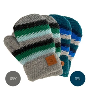 Paquete de 2 guantes de punto Sierra Socks para bebés y niños pequeños, guantes de invierno unisex - Imagen 1 de 12