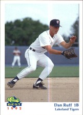 1992 Lakeland Tigers Classic/Best #4 Dan Ruff